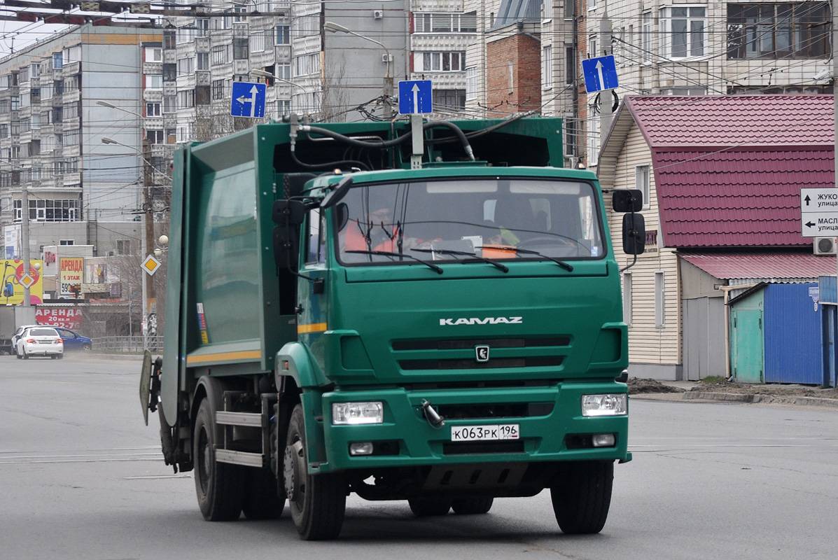 Свердловская область, № К 063 РК 196 — КамАЗ-53605-A5(48)