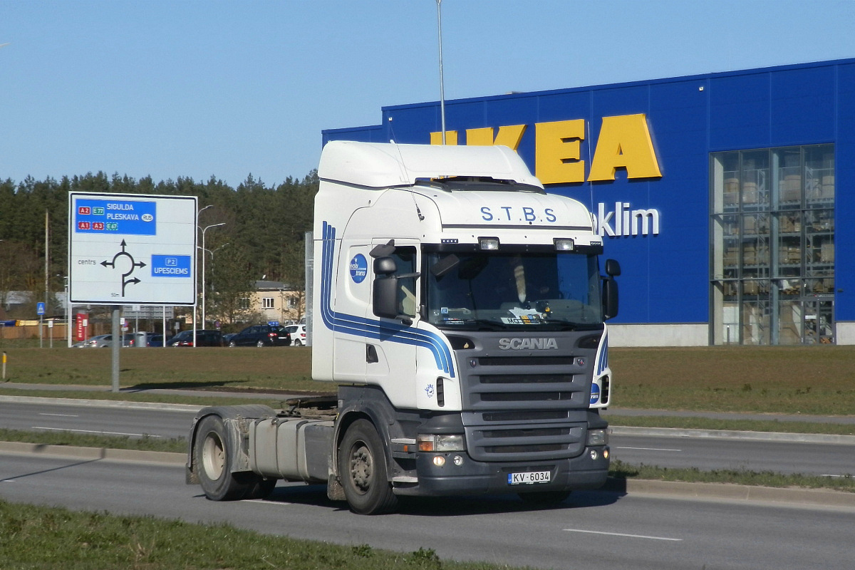 Латвия, № KV-6034 — Scania ('2004) R420