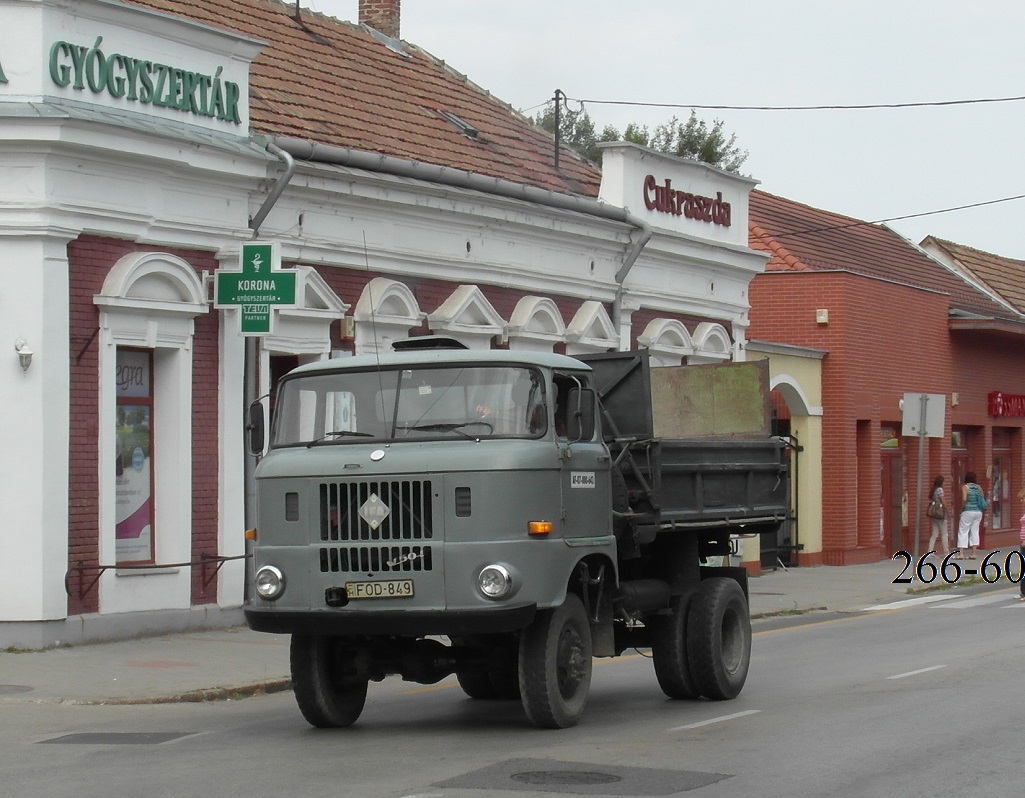 Венгрия, № FOD-849 — IFA W50LA/K, LA/Z
