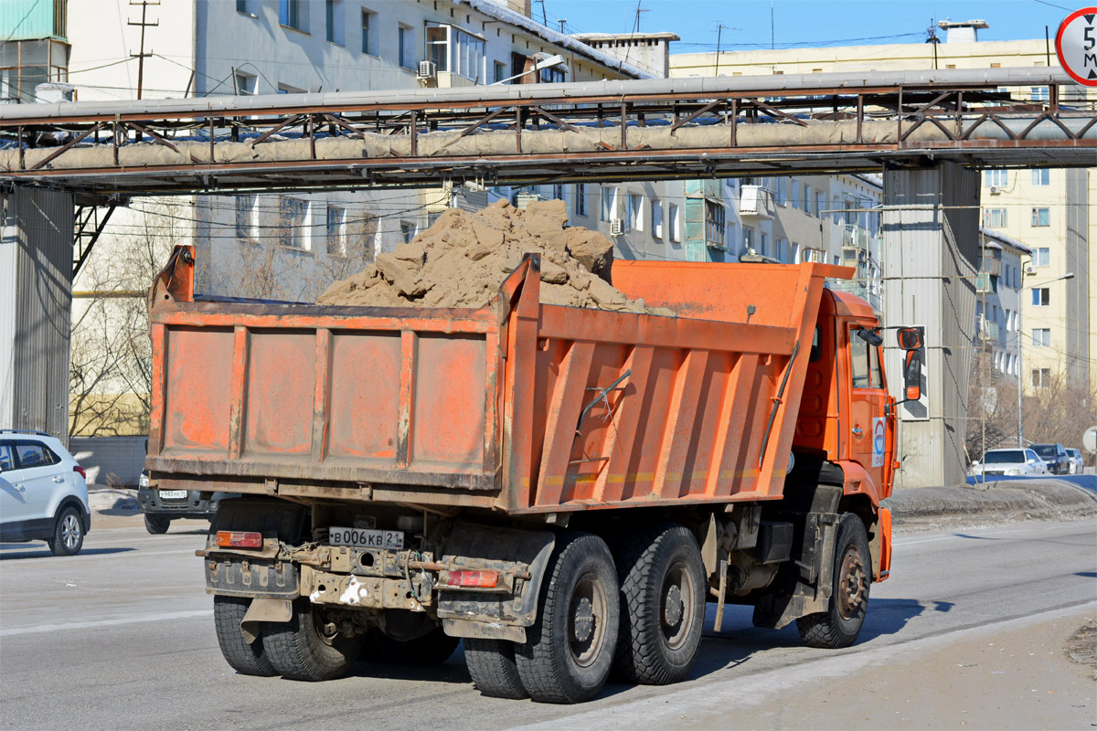 Чувашия, № В 006 КВ 21 — КамАЗ-6520-06 [65200F]