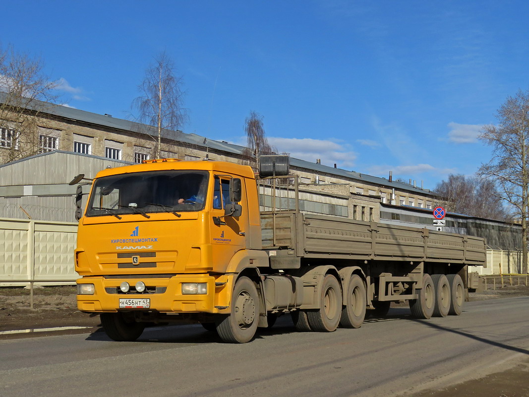 Кировская область, № Н 456 НТ 43 — КамАЗ-65116-N3(78)