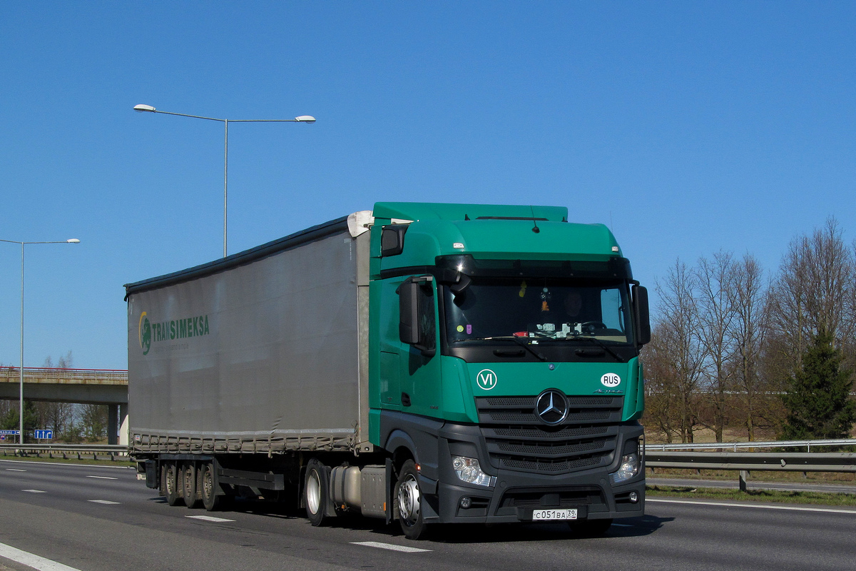 Калининградская область, № С 051 ВА 39 — Mercedes-Benz Actros ('2011) 1845