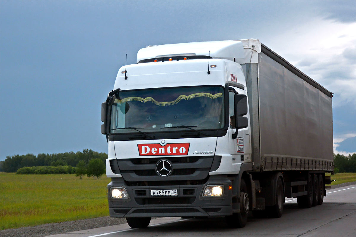 Мордовия, № К 785 РВ 13 — Mercedes-Benz Actros '09 1841 [Z9M]