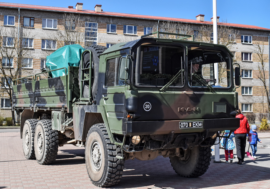 Эстония, № 070 EKM — MAN KAT (общая модель)