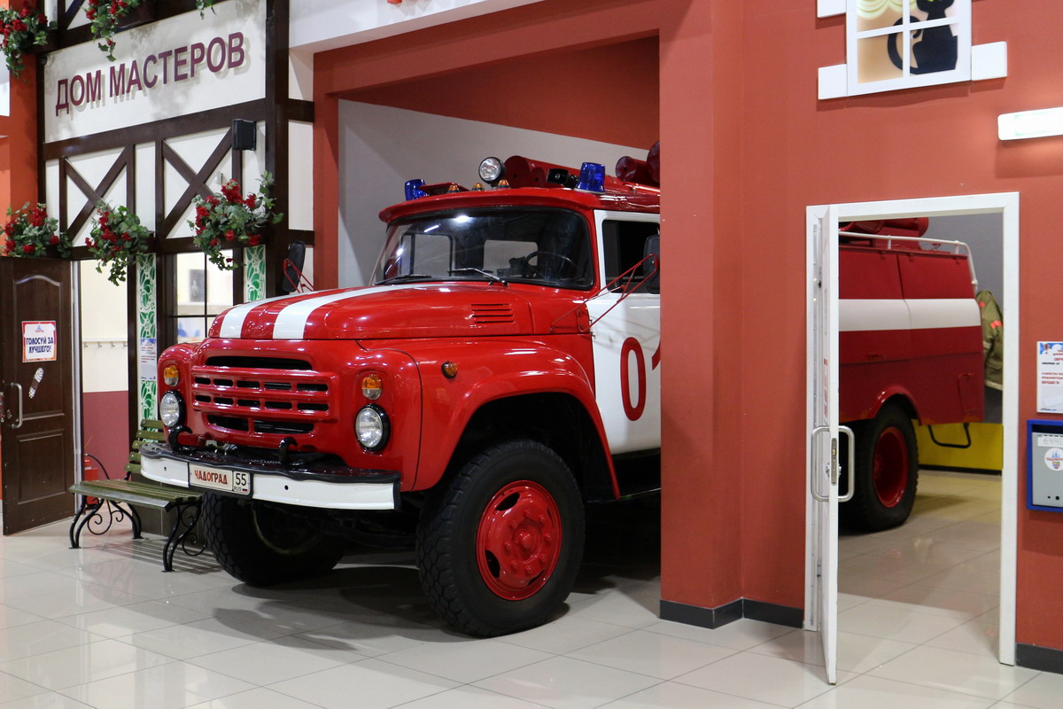 Омская область, № (55) Б/Н 0016 — ЗИЛ-130 (общая модель); Техника на постаментах, памятники (Омская область); Транспортные средства без номеров (Омская область)