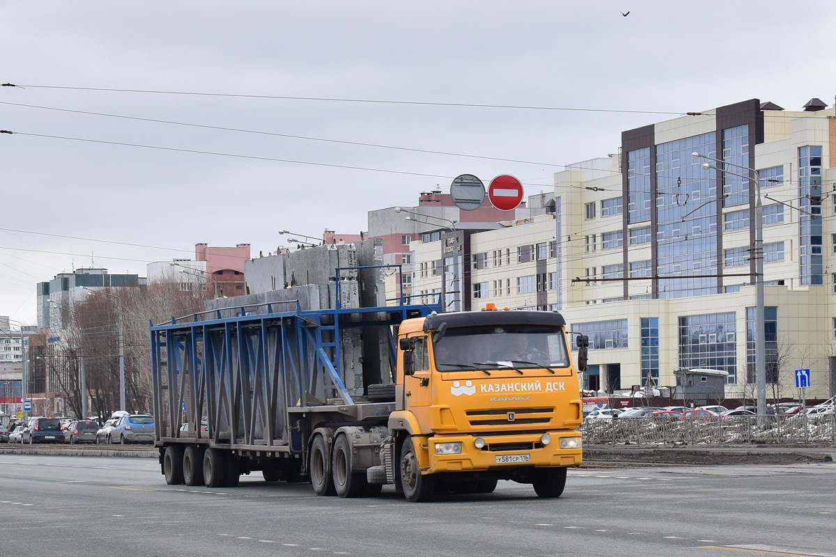 Татарстан, № У 581 СР 116 — КамАЗ-65116-A4(23)