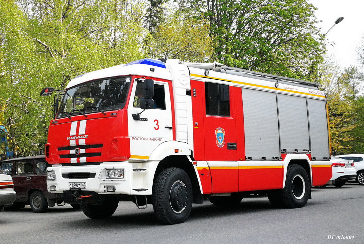 Ростовская область, № В 129 ХЕ 161 — КамАЗ-5387-RF(08) [53870F-R]