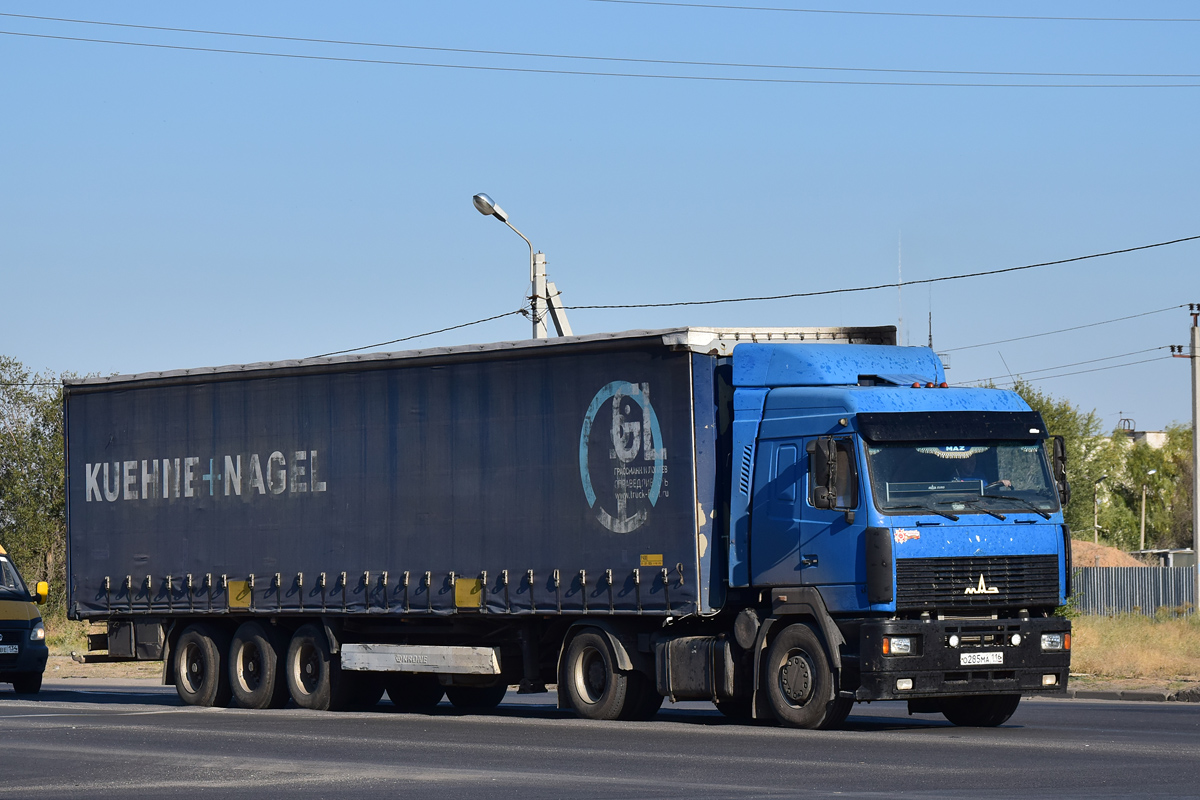 Татарстан, № О 285 МА 116 — МАЗ-5440A8