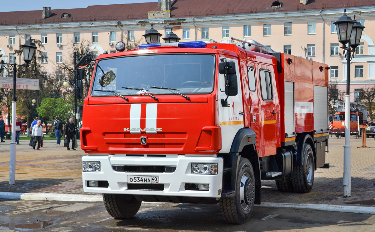 Калужская область, № О 534 НА 40 — КамАЗ-53605-L4(19)