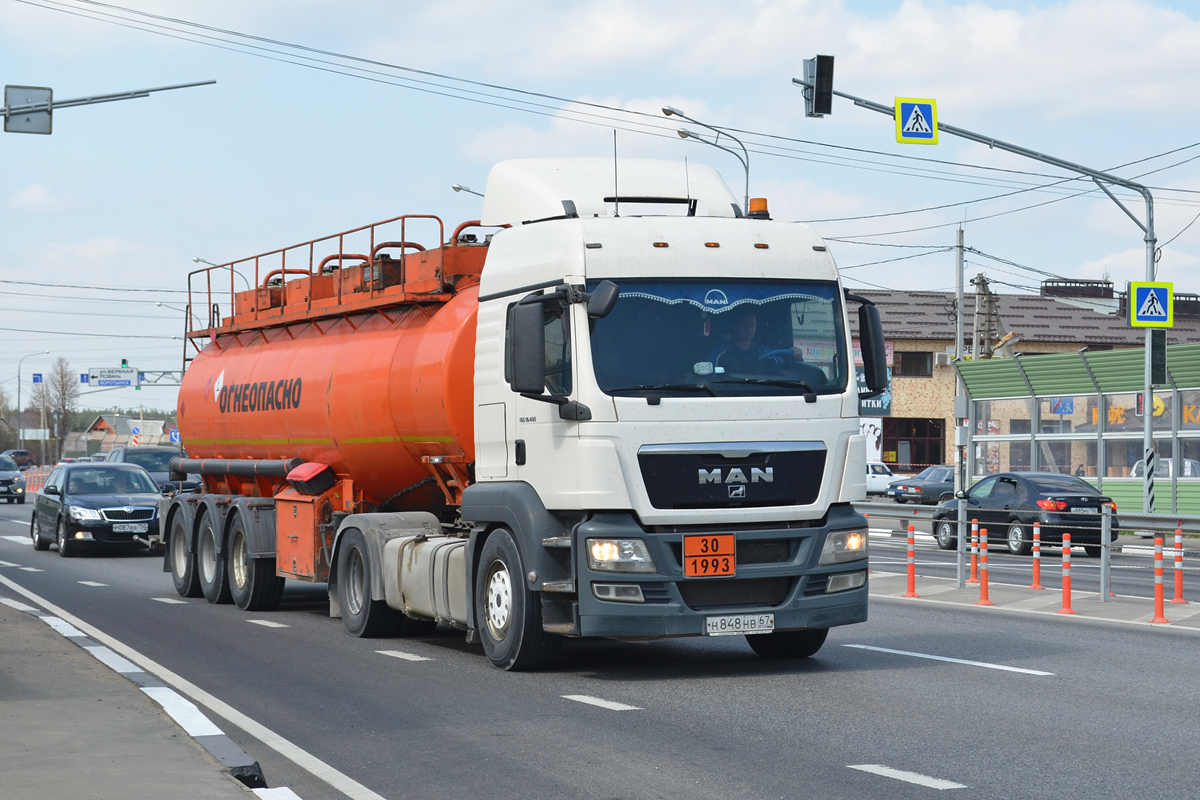 Смоленская область, № Н 848 НВ 67 — MAN TGS 19.400