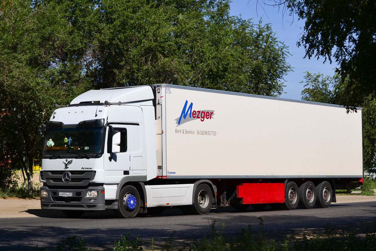 Ростовская область, № А 049 АА 61 — Mercedes-Benz Actros ('2009) 1841