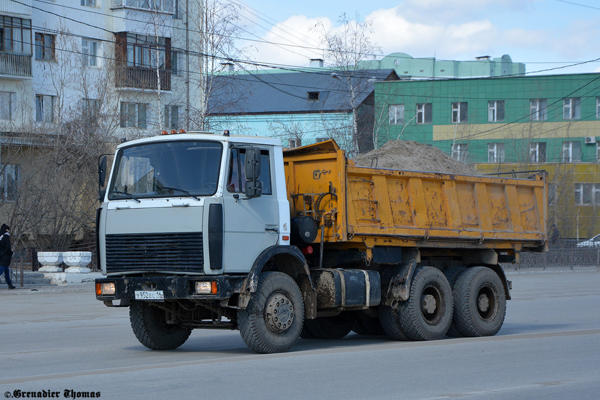 Саха (Якутия), № У 952 ЕС 14 — МАЗ-551605