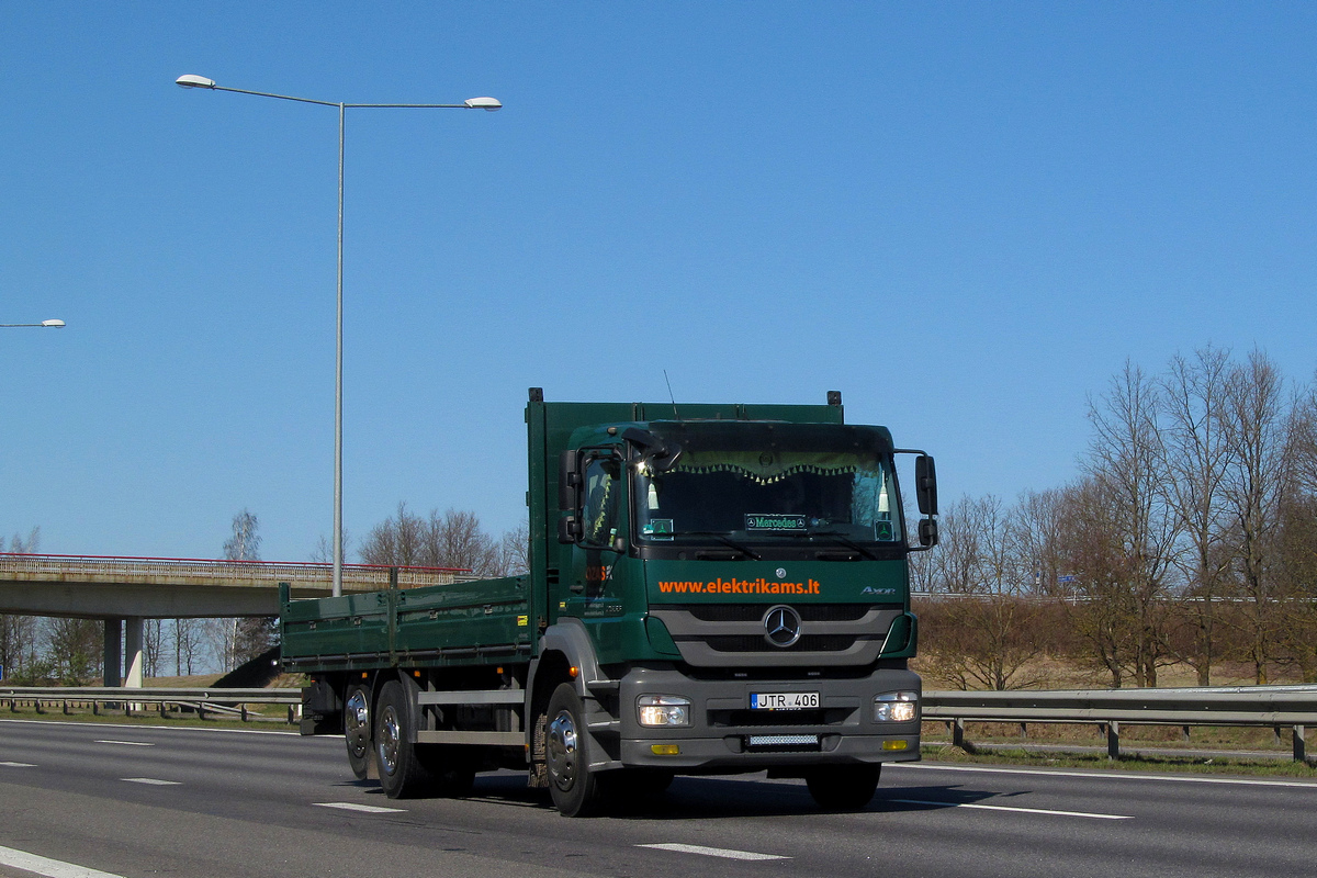 Литва, № JTR 406 — Mercedes-Benz Axor 2533