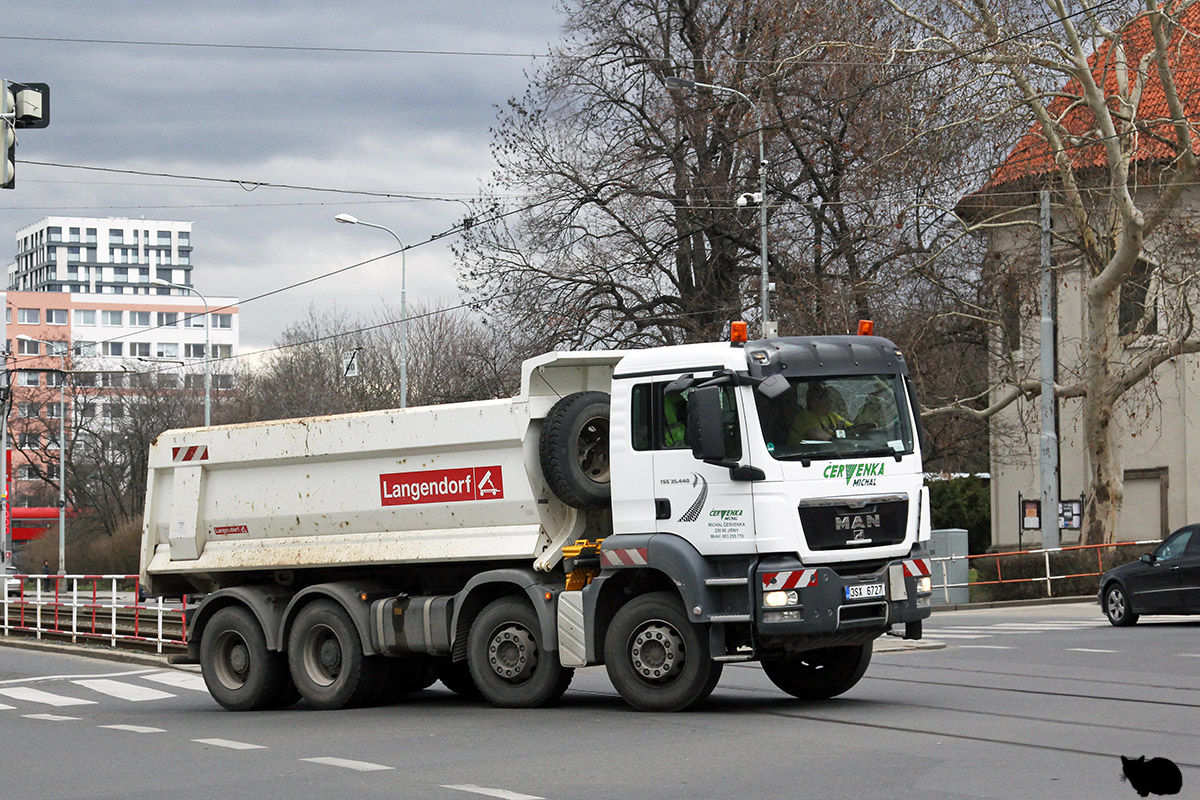 Чехия, № 3SX 6727 — MAN TGS 35.440
