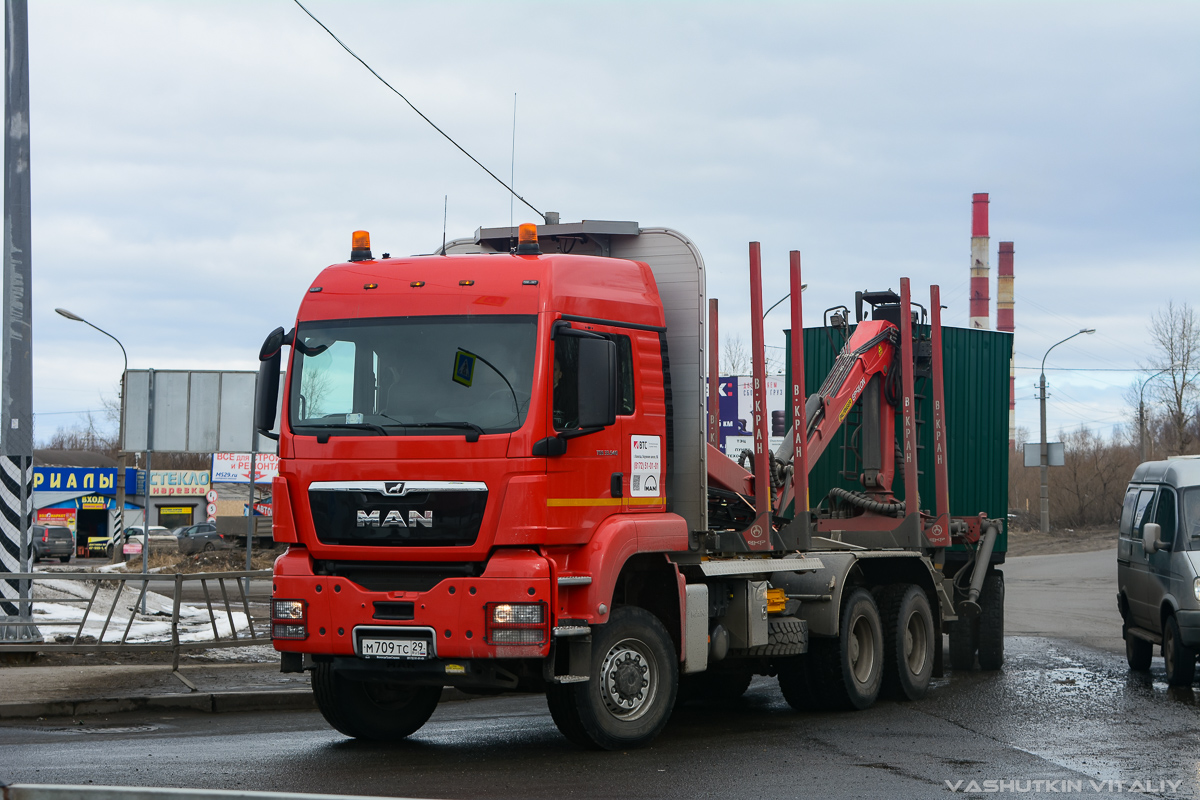 Архангельская область, № М 709 ТС 29 — MAN TGS 33.440