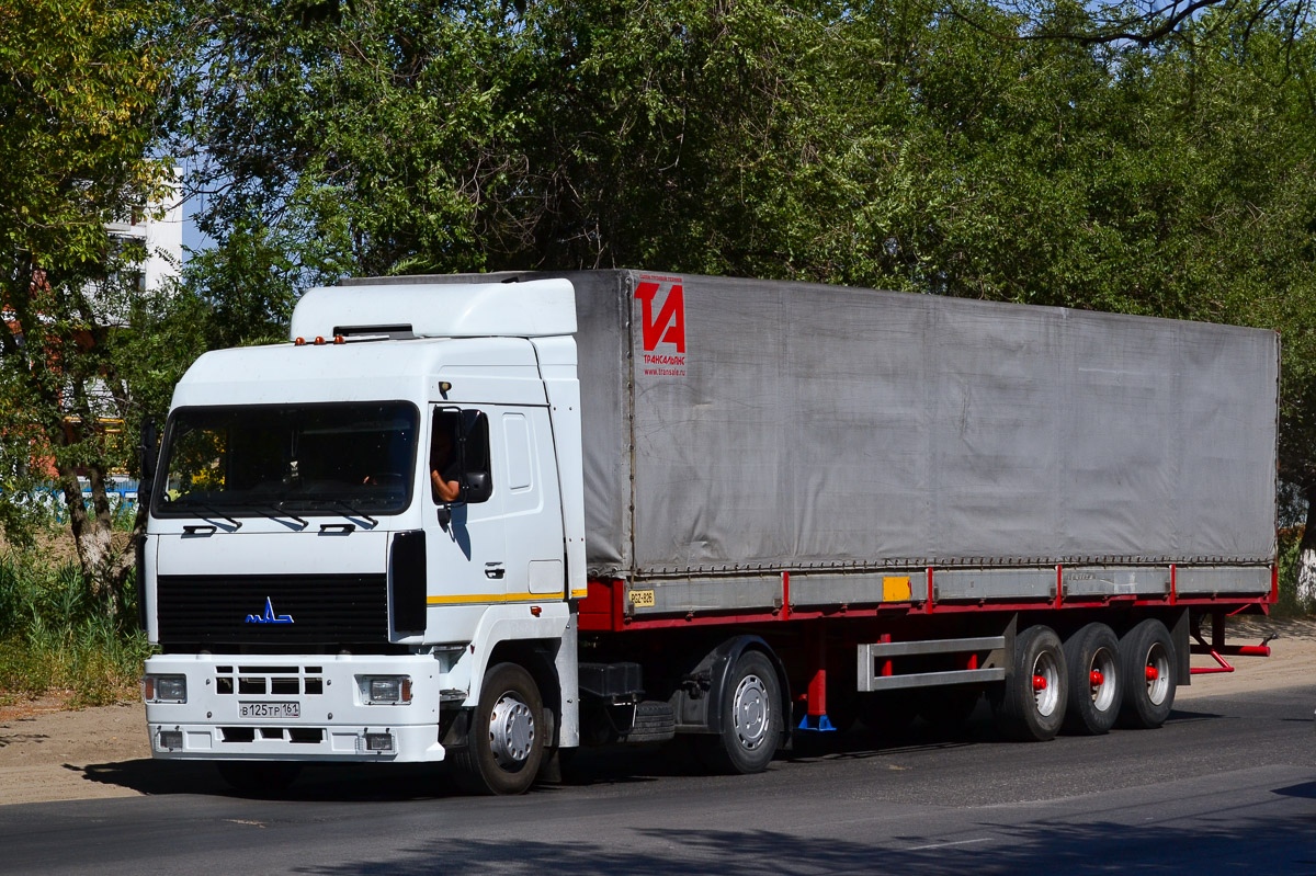 Ростовская область, № В 125 ТР 161 — МАЗ-5440A8