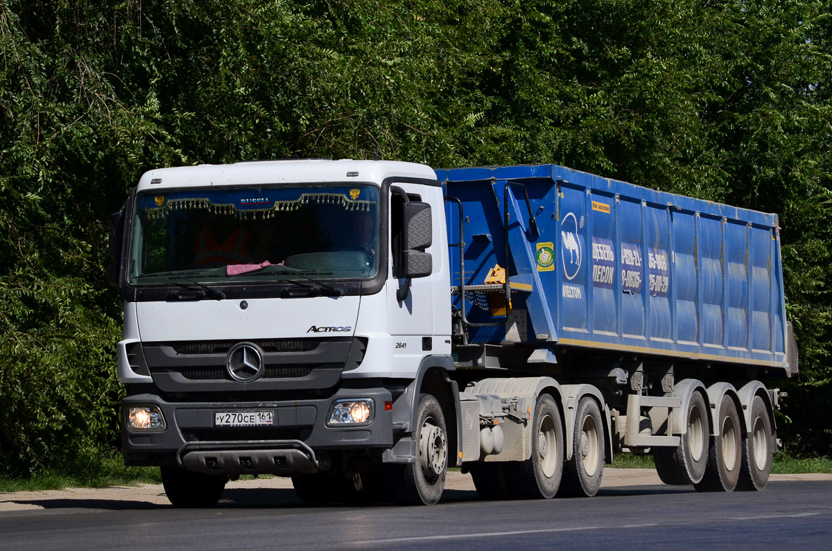 Ростовская область, № У 270 СЕ 161 — Mercedes-Benz Actros '09 2641 [Z9M]