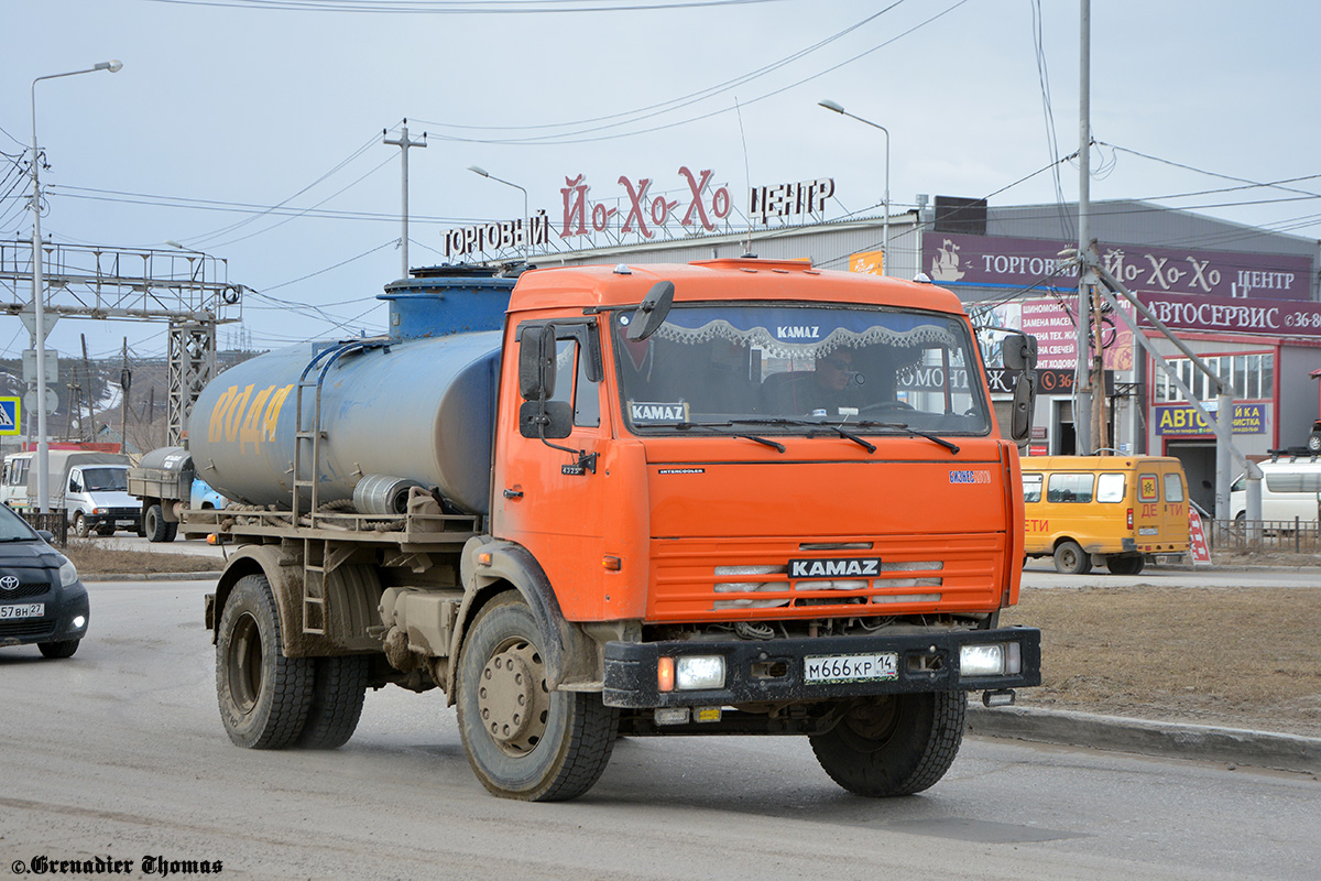 Саха (Якутия), № М 666 КР 14 — КамАЗ-43255-A3(96)