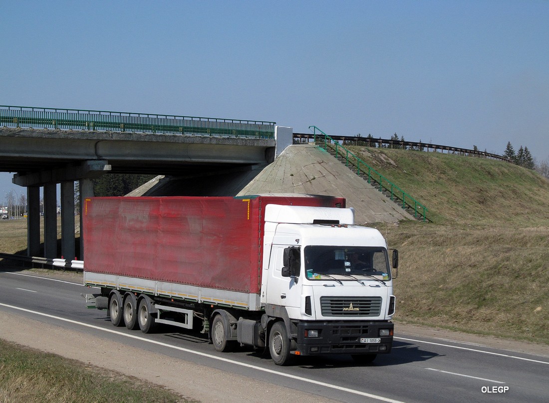 Гомельская область, № АІ 1055-3 — МАЗ-5440 (общая модель)