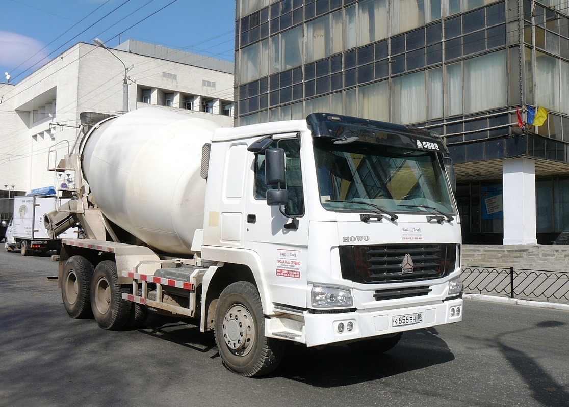 Удмуртия, № К 656 ЕН 18 — Howo HW ZZ5257