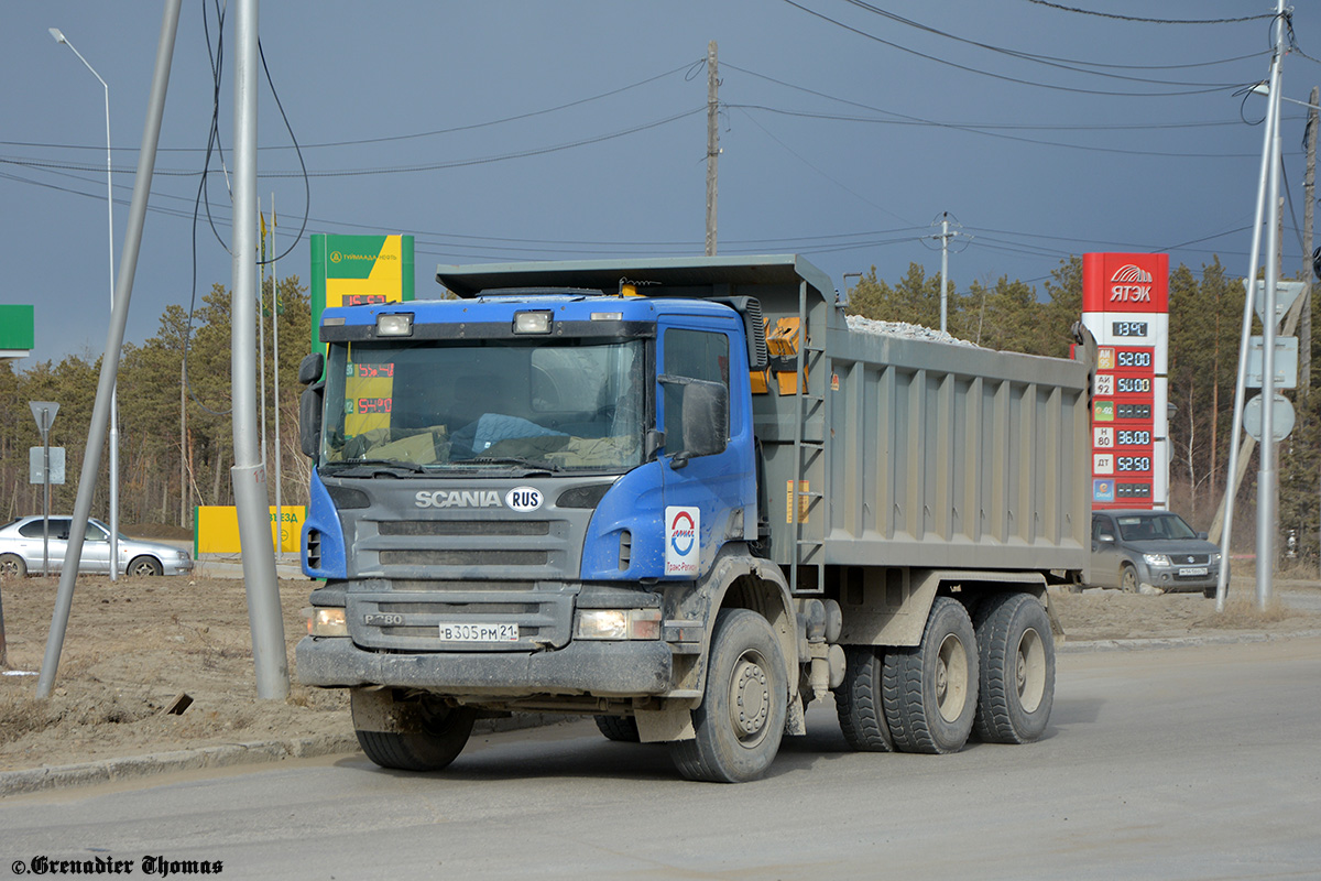 Чувашия, № В 305 РМ 21 — Scania ('2004) P380