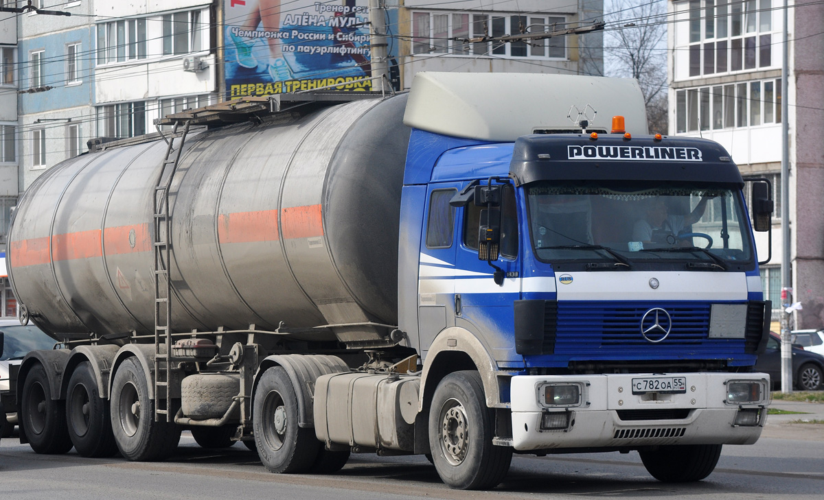 Омская область, № С 782 ОА 55 — Mercedes-Benz SK 1838