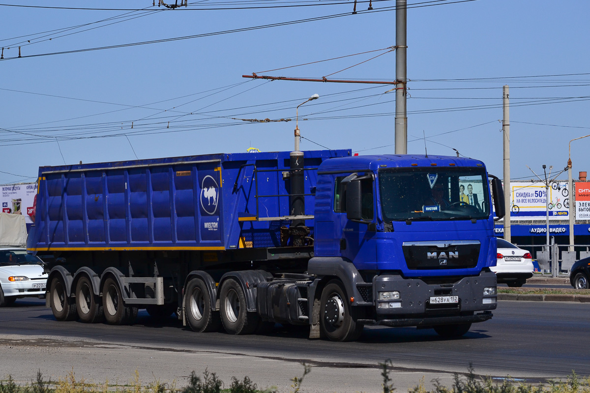 Кабардино-Балкария, № Н 628 УА 152 — MAN TGS 33.480