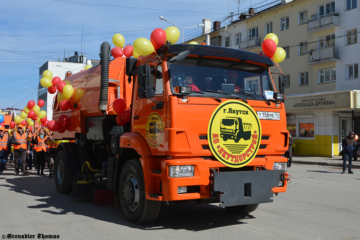 Саха (Якутия), № Т 158 МЕ 14 — КамАЗ-53605-A5(48)