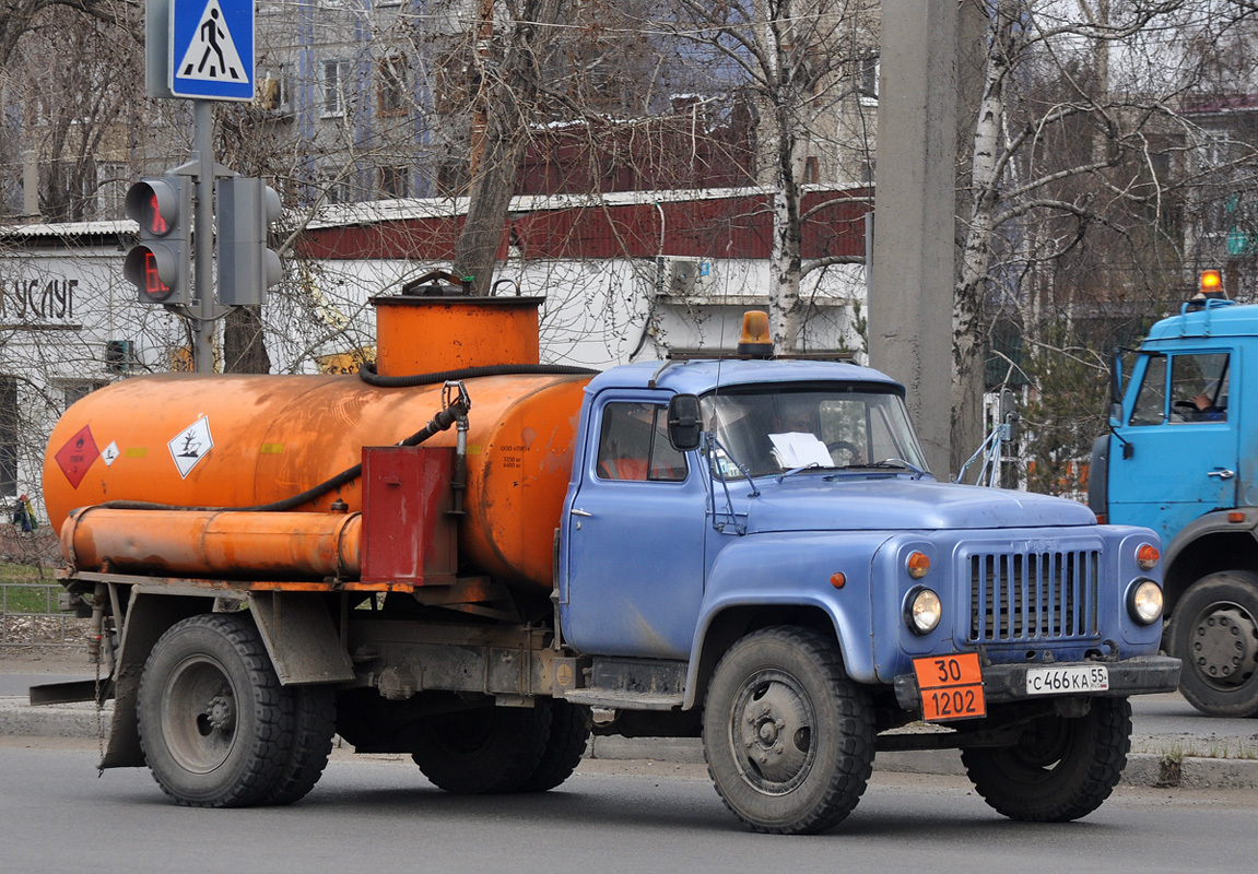 Омская область, № С 466 КА 55 — ГАЗ-53-12