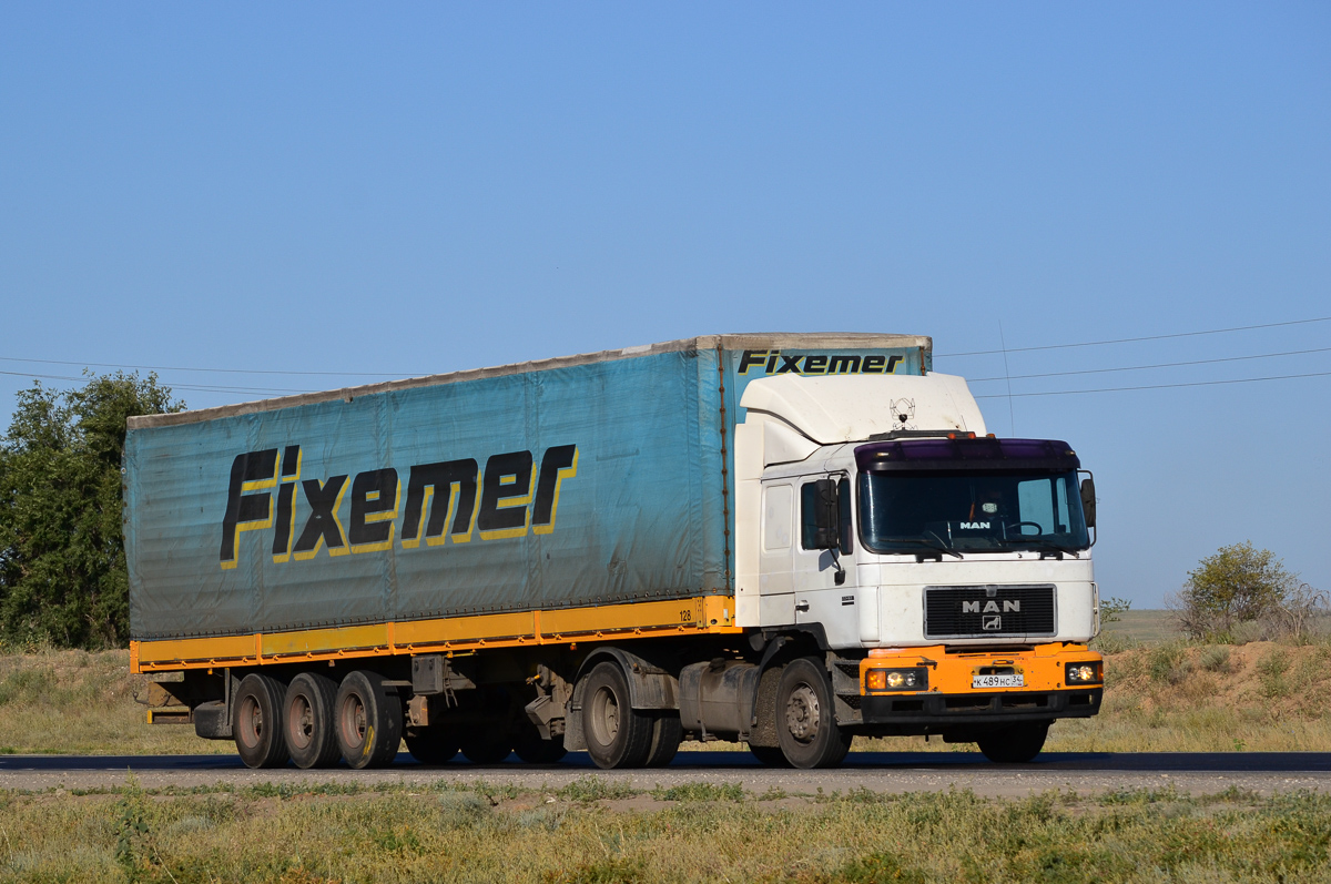 Волгоградская область, № К 489 НС 34 — MAN F2000 22.403