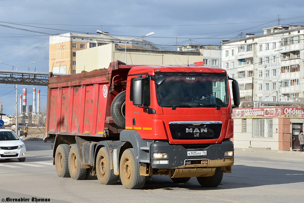 Саха (Якутия), № К 935 КК 14 — MAN TGS 41.390
