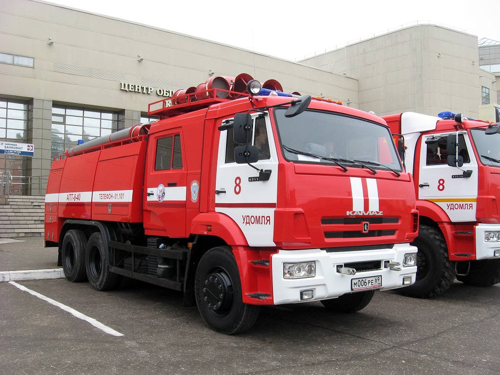 Тверская область, № М 006 РЕ 69 — КамАЗ-65115-A4(23)