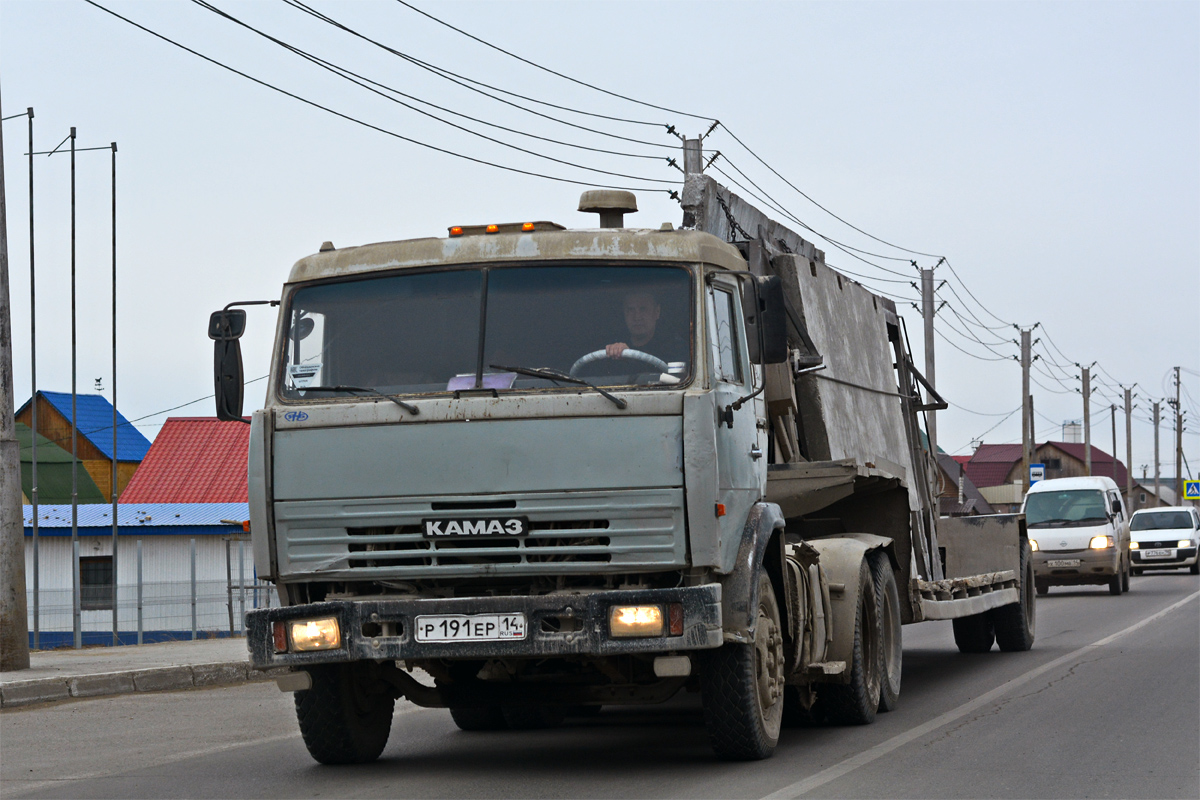 Саха (Якутия), № Р 191 ЕР 14 — КамАЗ-54115 [541150]
