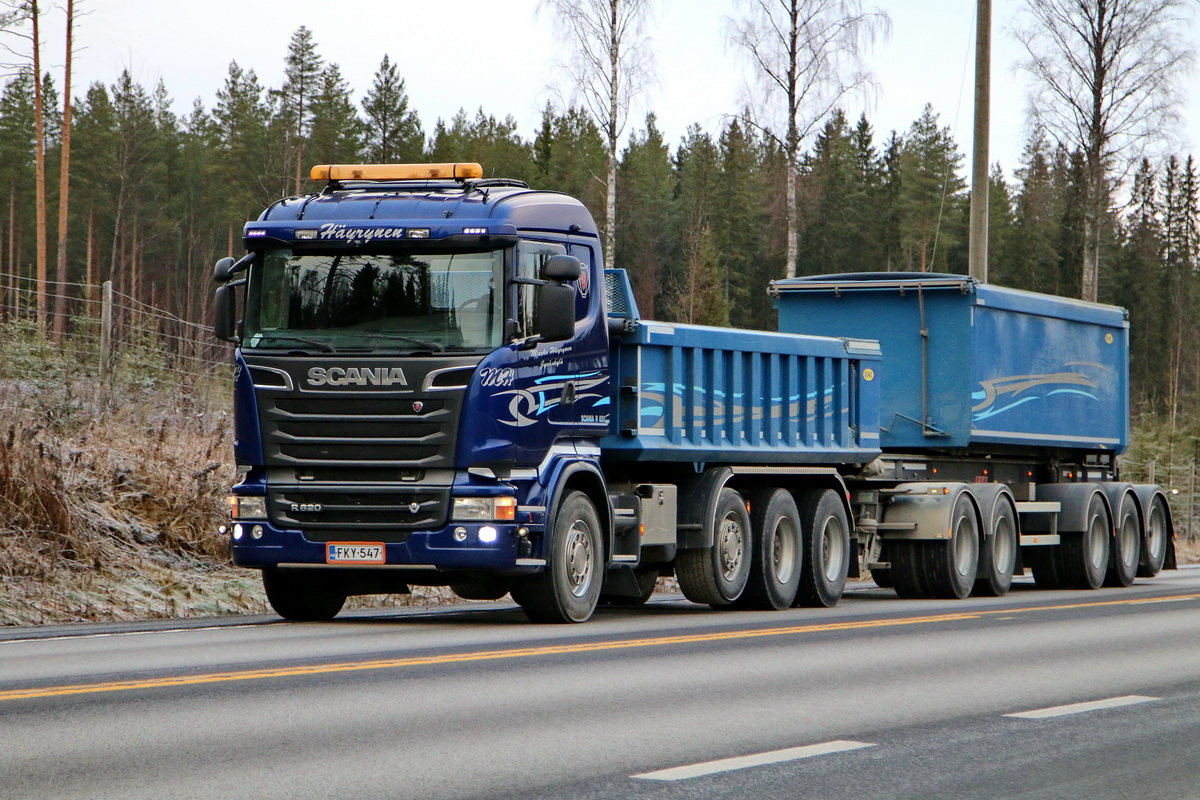 Финляндия, № FKY-547 — Scania ('2013) R620