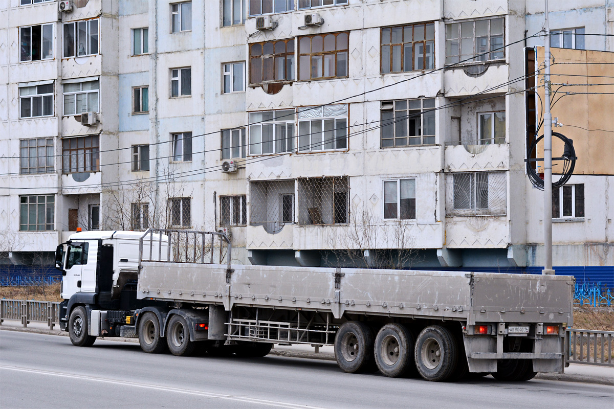 Саха (Якутия), № В 316 КК 14 — MAN TGS 26.440