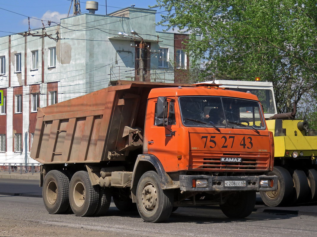 Кировская область, № С 208 СС 43 — КамАЗ-65115-02 [65115C]