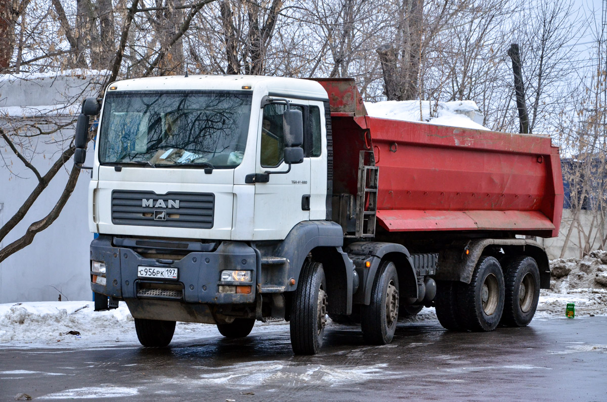 Москва, № С 956 РК 197 — MAN TGA 41.480