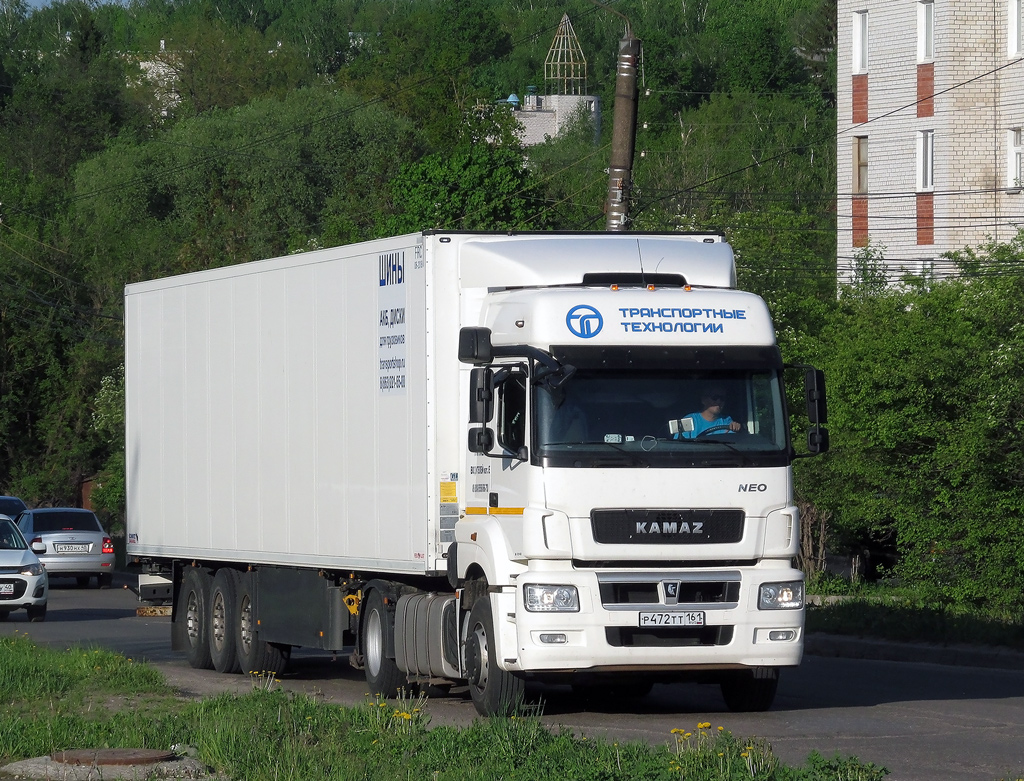 Ростовская область, № Р 472 ТТ 161 — КамАЗ-5490-S5(87)