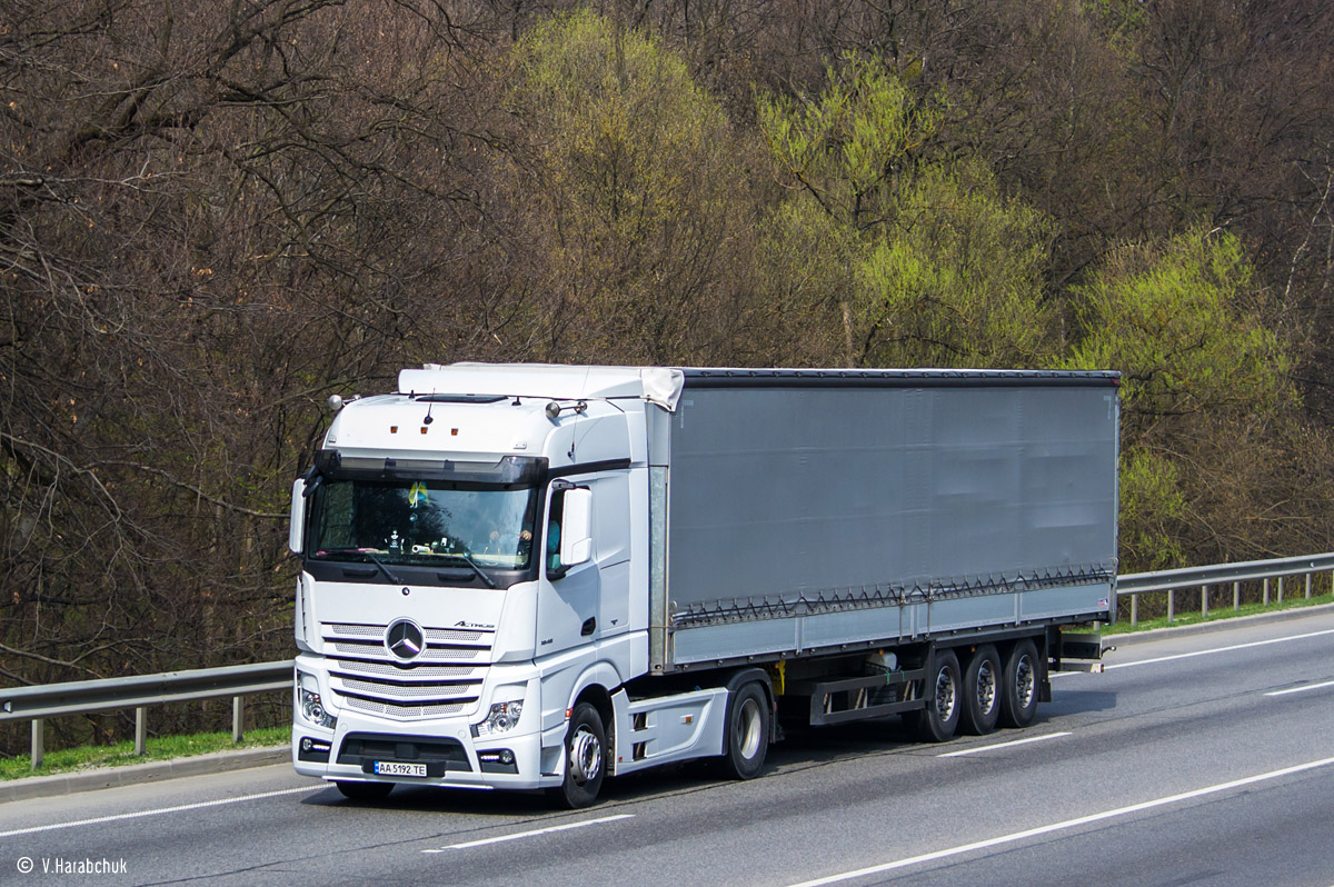 Киев, № АА 5192 ТЕ — Mercedes-Benz Actros ('2011) 1845