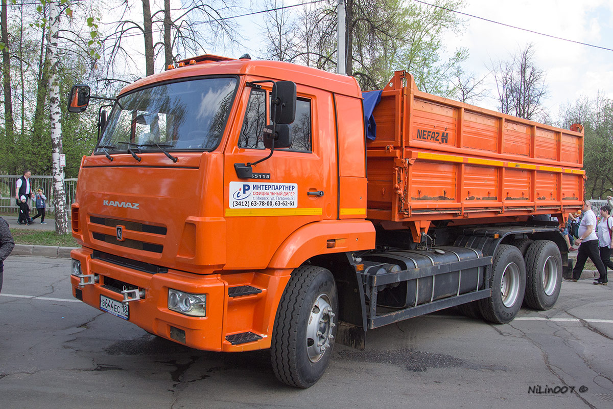Удмуртия, № В 644 ЕС 18 — КамАЗ-65115-L4(19)