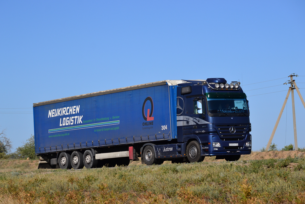 Волгоградская область, № В 003 УМ 150 — Mercedes-Benz Actros ('2003) 1844