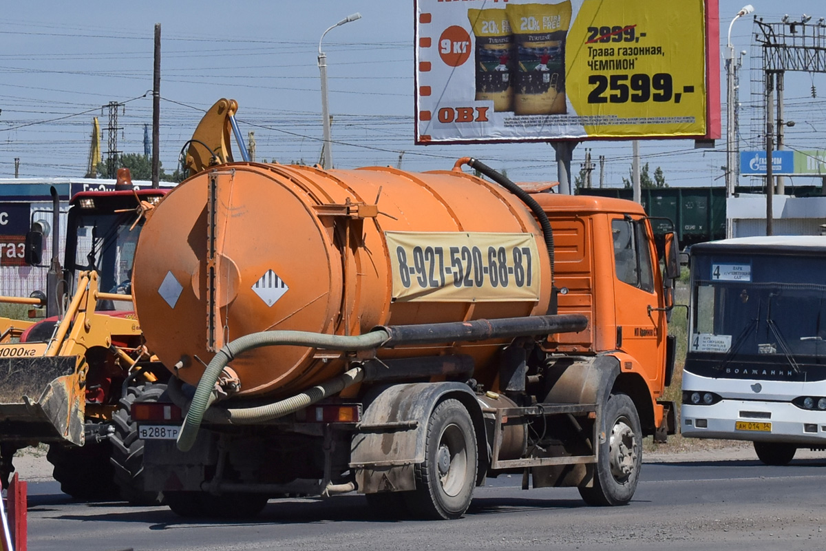 Волгоградская область, № В 288 ТР 134 — Mercedes-Benz SK 1722