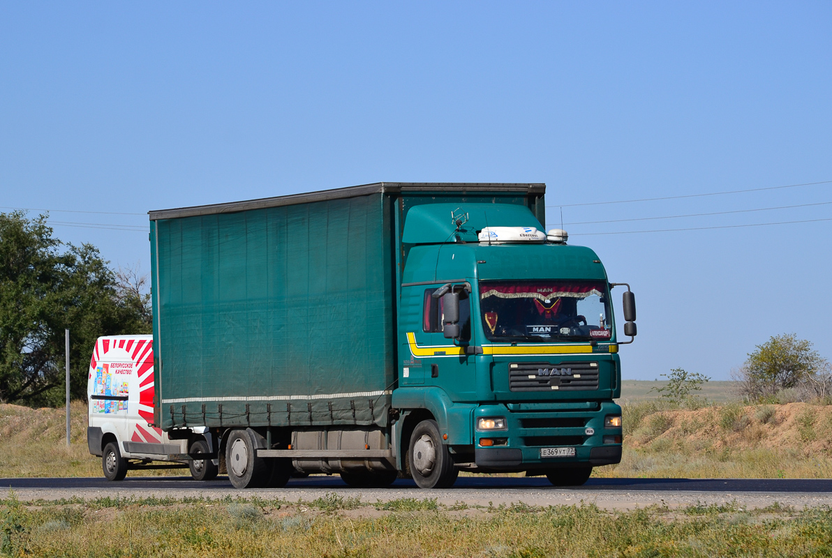 Москва, № Е 369 УТ 77 — MAN TGA 18.390