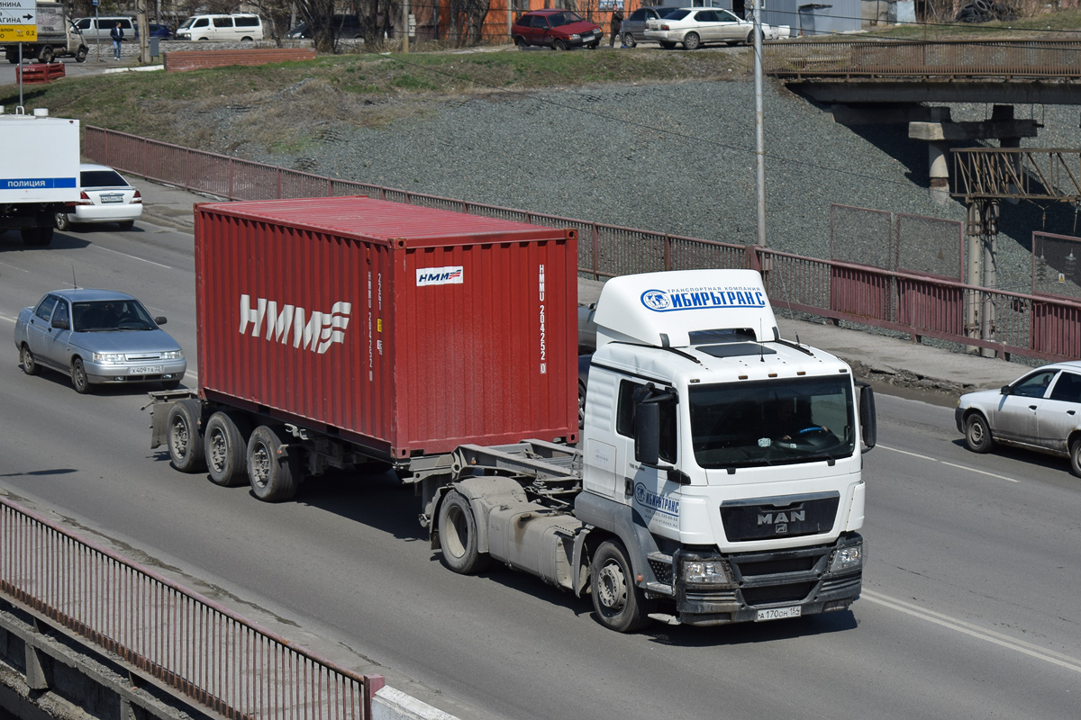 Новосибирская область, № А 170 ОН 154 — MAN TGS 19.400