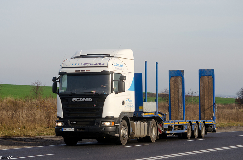 Хмельницкая область, № ВХ 2956 СА — Scania ('2013) G440