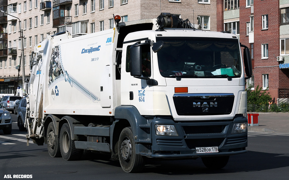 Санкт-Петербург, № 654 — MAN TGS 26.350