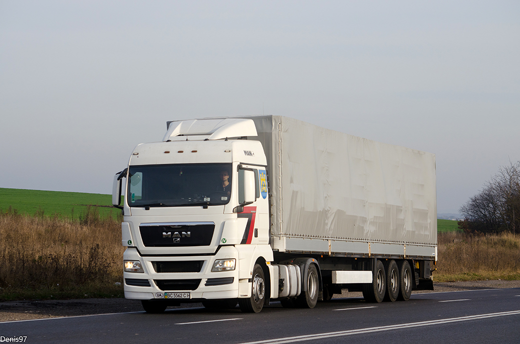 Львовская область, № ВС 5562 СІ — MAN TGX ('2007) 18.400