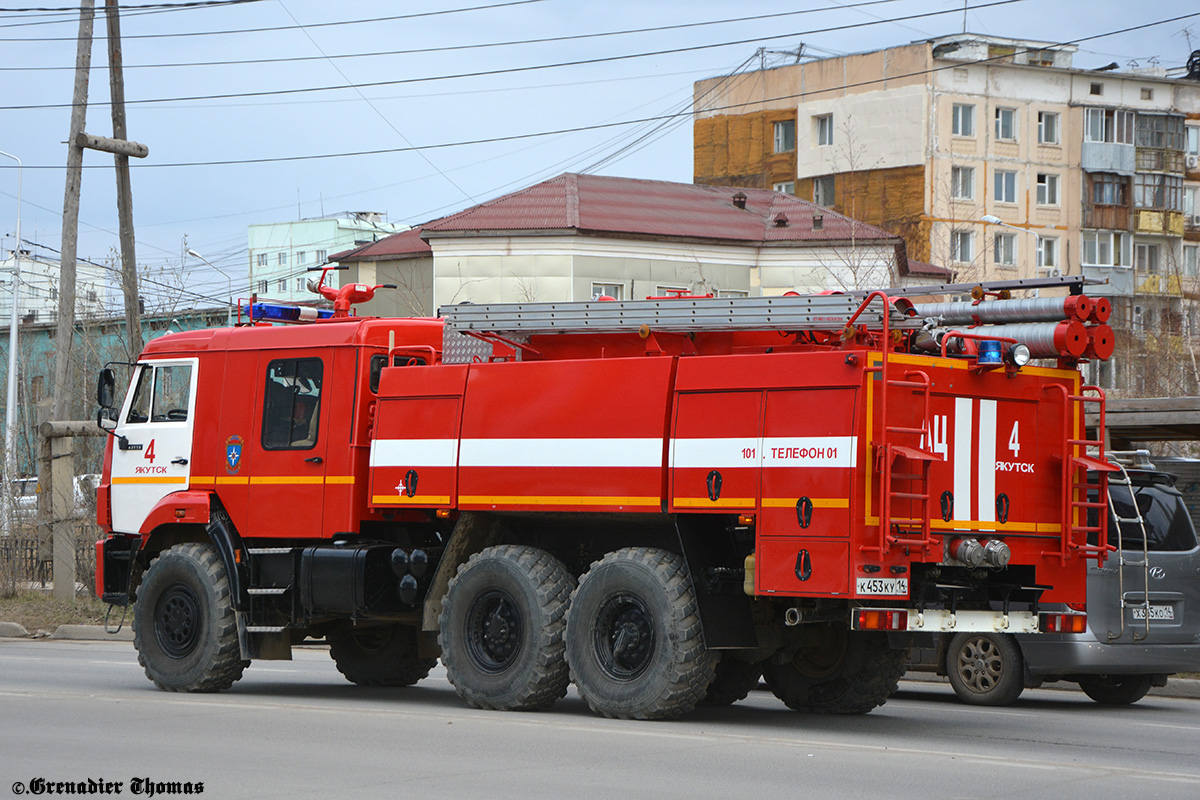 Саха (Якутия), № К 453 КУ 14 — КамАЗ-43118-46