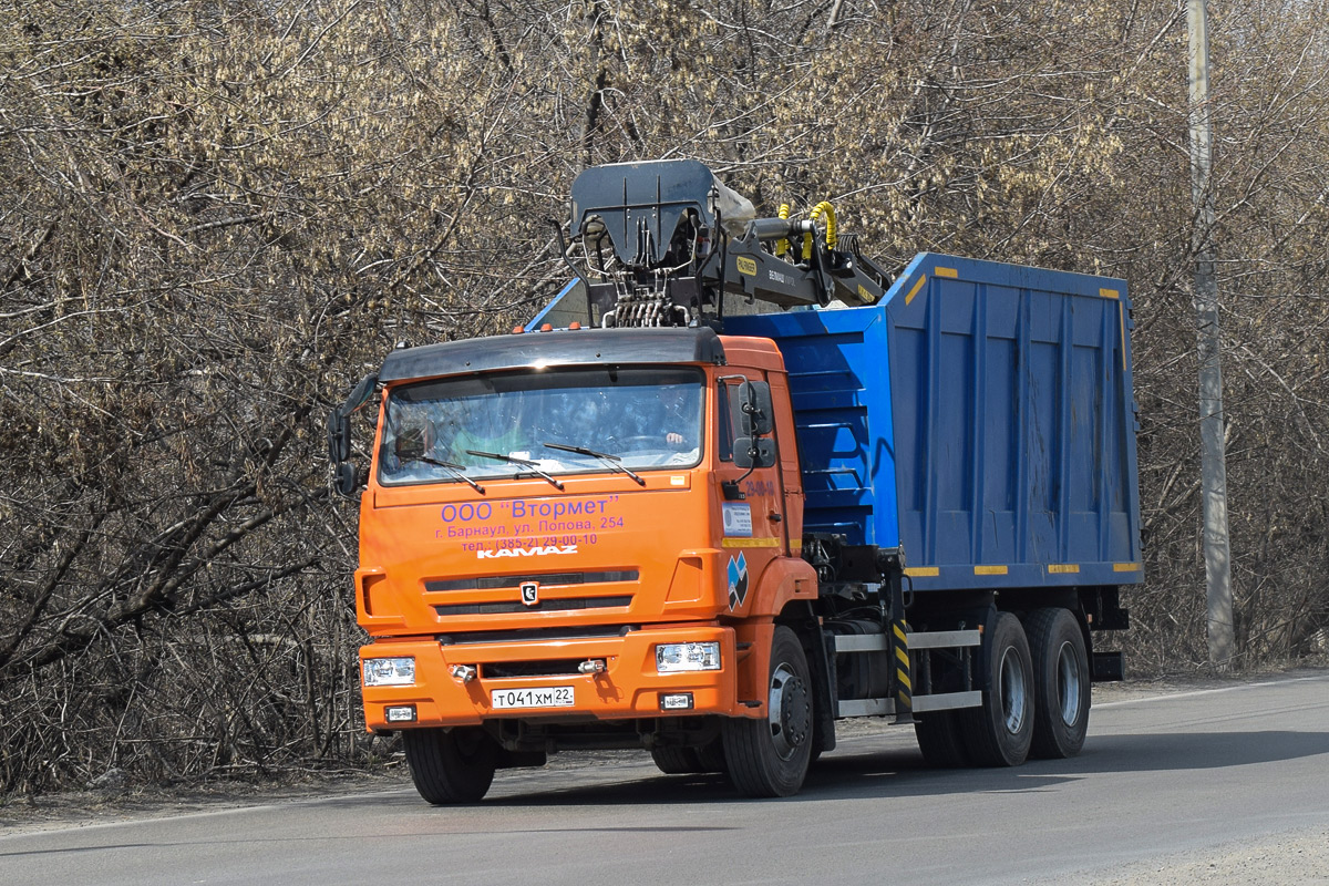 Алтайский край, № Т 041 ХМ 22 — КамАЗ-65115-A5(48)