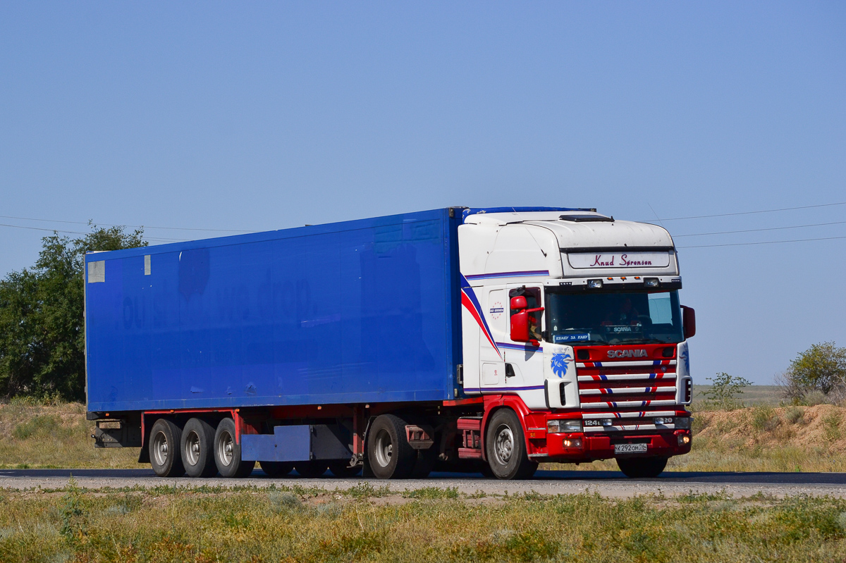 Вологодская область, № К 292 ОМ 76 — Scania ('1996) R124L